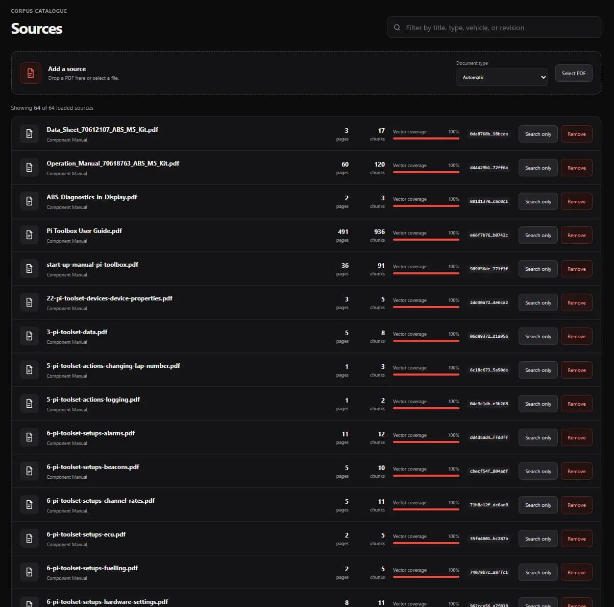 RaceVault preview 2